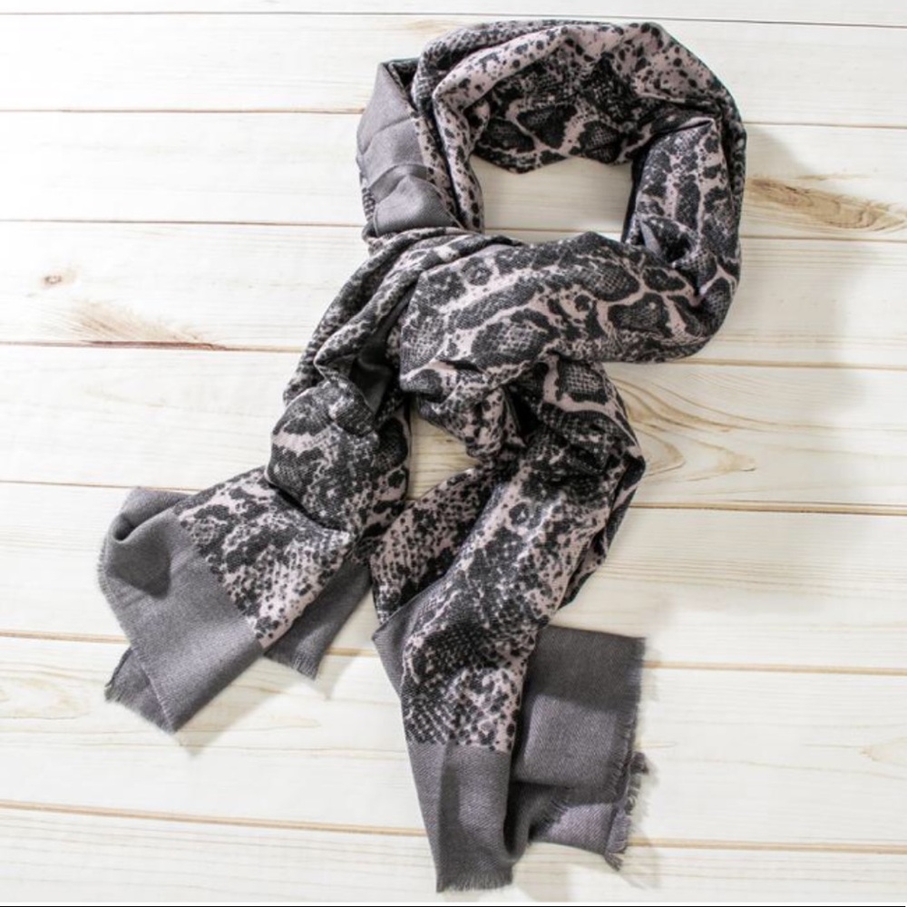 Snake Printed Scarf